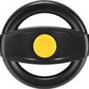 Accmor Stroller Steering Wheel Toy, Simulated Steering Wheel for Stroller Shopping Carts Cart Universal Detachable Pretend Driving Funny Toy Attachment