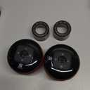 5-in-1 Cupping Kit for Massage Therapy, 12 Levels Smart Dynamic Cupping Set with Red Ligh-t Therapy&Heat Penetrates for Targeted Pain Relief, Knots, Aches, Muscle Soreness - 2Pcs(Red&Red)