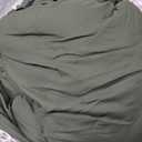 Litanika Comforters Olive Green Oversized King Size, 3 Pieces Lightweight Solid Bedding Comforter Set, All Season Fluffy Bed Set (120x98In Comforter & 2 Pillowcases)