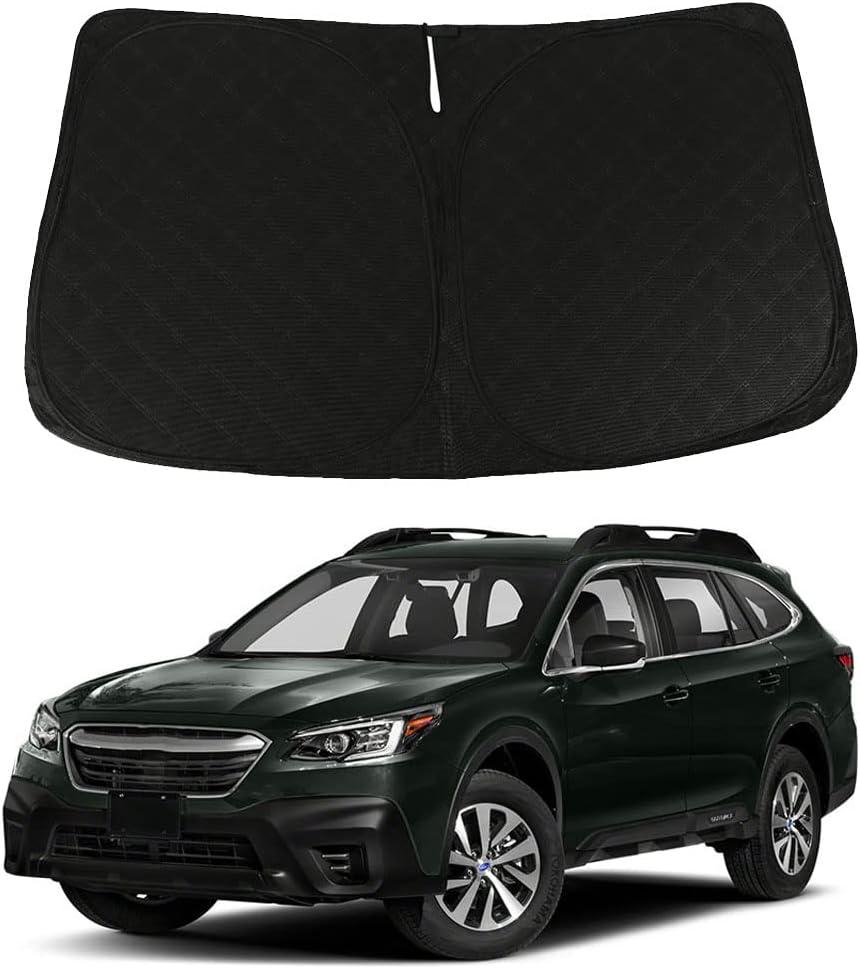 D-Lumina Windshield Sun Shade - Compatible with Subaru Outback 2020 2021 2022 2023 2024 2025 - Upgraded 3 Layers 240T Material, Foldable Front Window Sun Protector, Sunshade, Heat Shield