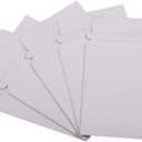Maxtek 100 Stay Flat CD/DVD White Cardboard Mailers,5 1/4 x 5 1/4 inch, Self Seal Adhesive with Flap