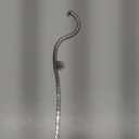 Bling Rhinestones Heart Shaped Cat and Dog Necklace Pet Gem Necklace Cat and Dog Rhinestone Collar Supplies (Silver)