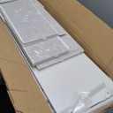 Atilioo Dresser for Bedroom with 9 Drawers, Anti-Tip Fabric Storage Tower, Wood Top and Metal Frame Organizer for Clothes, Closet, Entryway, Hallway Furniture,White