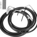 Upgrade SU33468 Rear AC Line Set Air Conditioning Hoses Replacement Lines fit for Chevy Suburban, for Cadillac Escalade ESV, for Yukon XL 2007-2014