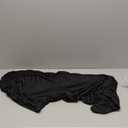 SARAFLORA Office Chair Cover- Large, Black- Removable Computer Cover for with Zipper Universal Rotating Desk High Back Seat Washable Protector Pets