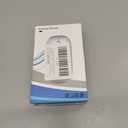 Wireless Bluetooth Mouse, Rechargeable, LED, Silent, Ultra-thin Design (Bluetooth 5.2 and 2.4GHz USB Receiver) | Portable Computer Mouse for Laptops, iPads, MacBooks and Apple Devices (Black)