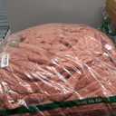 Bedsure GentleSoft Dusty Pink Fleece Queen Blanket for Couch - Super Soft Cozy Blankets for Women, Cute Small Blanket for Girls, 90x90 Inches