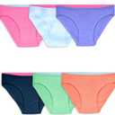 Fruit of the Loom Girls' Breathable Underwear, Size 12