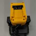 Portable Cordless Small Space Heater for Dewalt 20V Max Battery, 170W Efficient Heating Small Room Space Heater with 180Adjustable Angle, Safe & Quiet for Car Inside Office Room Tent Use(No Battery)