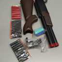 Double-Barreled Toy Shotgun, Toy Foam Blaster with Sight and Foam Bullets, Shell Ejecting Design, Two Shooting Modes