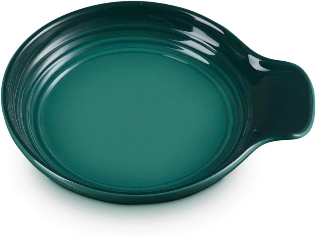 Le Creuset Signature Stoneware Spoon Rest, 6 Inches, Artichaut