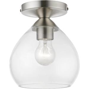 Livex Lighting, 46500-91, Catania, Semi-Flush, Brushed Nickel