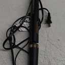 Nicebay 1 Titanium Flat Iron, Fast Heating Hair Straightener & Curler,with 5 Temp Settings, Negative Ion Technology,Travel-Friendly, Smooth Salon Design