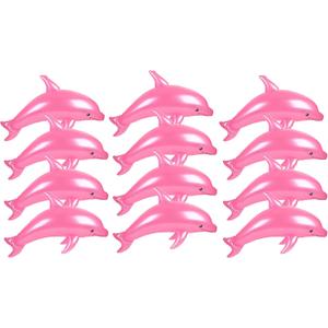 Huge 40" Pearlized Dolphin INFLATE Inflatable Pool Toy Beach Poolside Aquatic Themed Decor Birthday Party Buffet Table Decoration