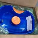 Hair Washing Basin for Bedridden,Shampoo Basin for Bedside,Shampoo Bowl,Washing Sink Made for Handicapped, Bedridden, Kids,Hair Cuts and Coloring-46x35cm (blue), 18.5x13.65x4.68 inches