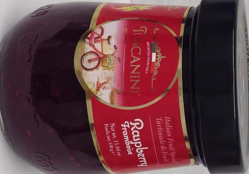 Tuscanini Raspberry Fruit Spread Kosher For Passover 11.64 Oz. Pk Of 1., Best By: 29/OCT/2027