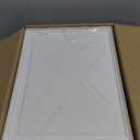 Clear Storage Bin with Lid 3 Pack Stackable & Sturdy Plastic Multifunctional Folding Storage Bins for Bedroom, Living Room, Study,Room, 23 QT Folding Box with Magnetic Door (White)