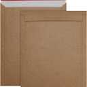 20 Pack brown Kraft Rigid Mailers, 7.5x9.5 inches Self Seal Photo Document Mailers Premium Cardboard Keep Flat Envelopes for Photos, Pictures, Papers CD
