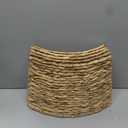 5-Piece Rattan Christmas Tree Collar - 26" Rustic Farmhouse Tree Skirt- Xmas Tree Base Cover for Christmas Decoration- Woven Holiday Tree Ring Accessory for Home, Living Room (Natural, 26 in)