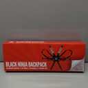 Morph Sleek Black Ninja Costume Accessories, Ninja Swords for Kids with Back Strap Kids Boys (One Size)