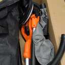 Drywall Sander, 1000W Popcorn Ceiling Removal Tool, Automatic Drywall Sander with Vacuum Dust Collection, LED Light, 6 Variable Speed 800-2200RPM, Foldable & Extendable Handle,15Pcs Sanding Discs (Orange Red)