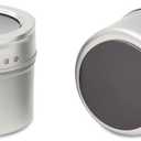 Juvale 20-Pack Magnetic Spice Jars - Space-Saving & Magnetic Spice Rack for Refrigerator - Preprinted Labels & Seasoning Containers - Pack of 20, 3.4 fl oz