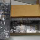 2 Pack Cable Management Under Desk Black, Cinati 32" Large Cable Management Tray, Under Desk Alloy Steel Wire Organizers, Cord Hider Tray for Office and Home - Tape or Screw Installation