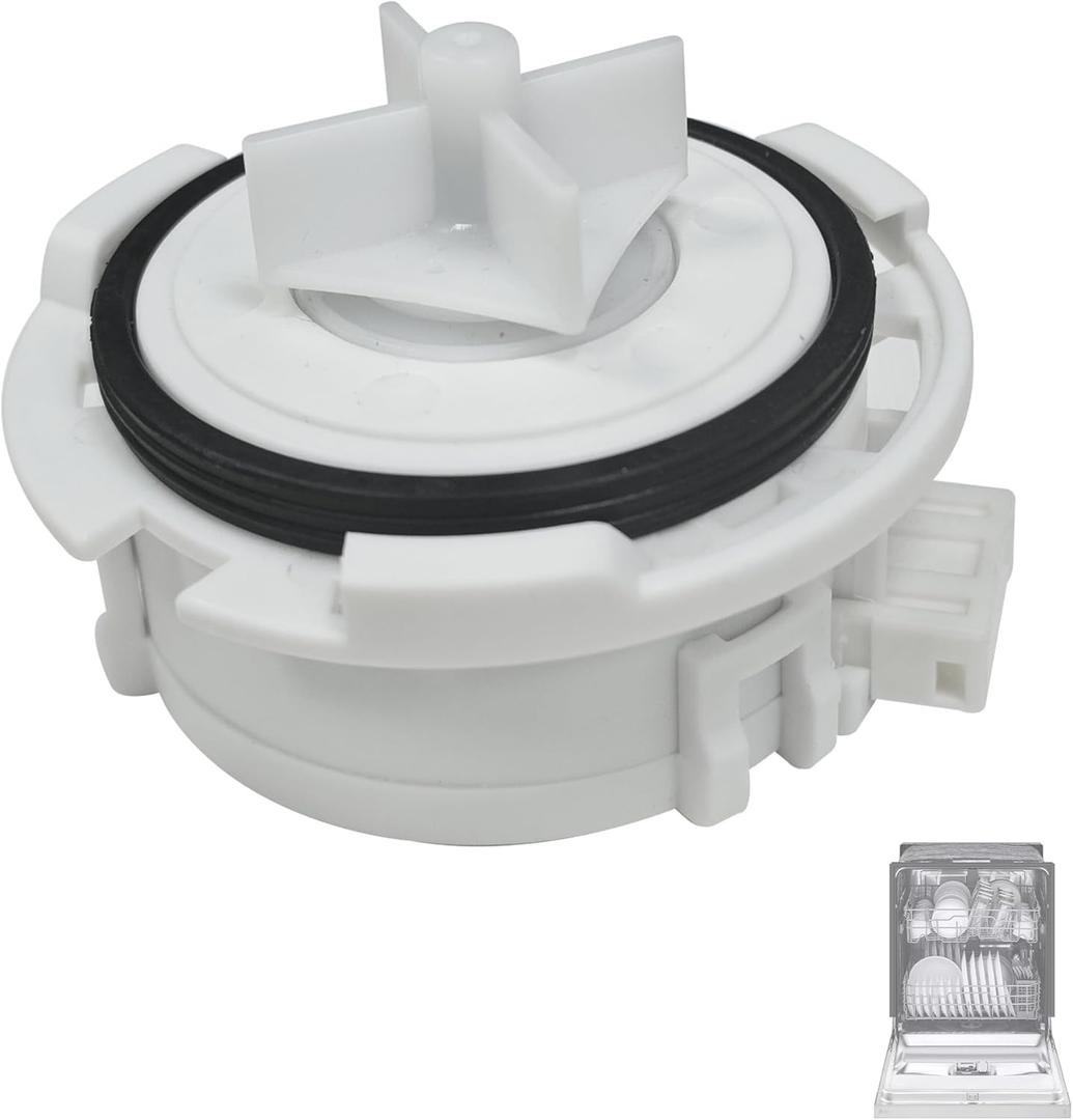 ABQ75742501 Dishwasher Drain Pump Motor Compatible with LG Kenmore Dishwasher Model 7221467371 79573105711 LDTS5552S, Replaces ABQ75742505 4963038 PS12742537