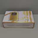 N9R 300PCS Gold Plastic Silverware, Heavy Duty Gold Plastic Cutlery Set Disposable Flatware Dinnerware, 100 Forks, 100 Spoons, 100 Knives, Perfect for Party, Wedding and Daily Use