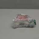 Ribbli Swirl Glitter Wired Ribbon, Red Organza Sheer with Gold Glitter Swirl Pattern and Gold Metallic Edge,2-1/2Inch x 10Yards Christmas Ribbon for Tree Decoration