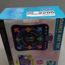 Dance Mat Toys for 3-12 Year Old Girls & Boys, Dance Mats with Light Up 8-Buttons & Wireless Bluetooth, Music Dance Toy with 5 Modes Game, Birthday Xmas Gifts for 3 4 5 6 7 8 9 10+ Year Old Girls Boys