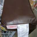 Hombys Pillow 15.7" x 8" x 3"  Cover Polyester Brown