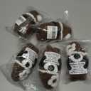 5 x Inspiring Crochet Animals Handmade Positive Gnome, Emotional Support Crochet Gift for Boy/Girl, Daughter Mom Grandma Women Birthday Gifts Ideas (Brown)