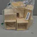 Yookeer 10 Pack 24 Pack Unfinished Wooden Box, 6 x 6 Inch Square Rustic Wooden Box Craft Storage Organizer for Storage, Art Collectibles, Home Decor, Desktop Decor, Plant Pot, Drawer, DIY Craft