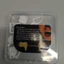 Selimay 3 Pairs Retractable Realistic Vampire Zombie Fangs, Not Scratch The Gums, Reusable Creepy Fake Teeth Braces, Halloween Party Dress Up Horror Props for Adults