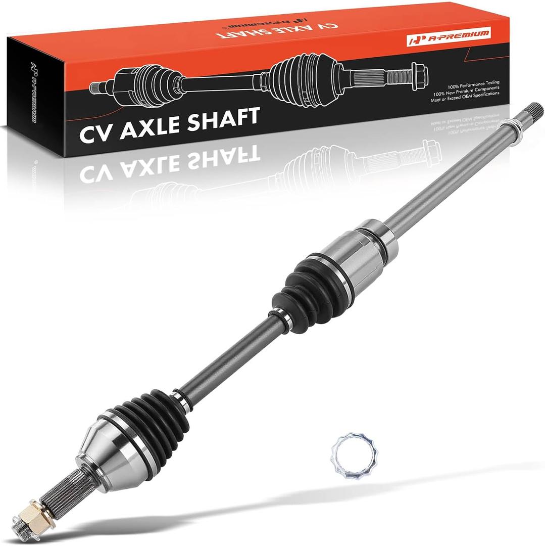A-Premium CV Axle Shaft Assembly Compatible with Infiniti & Nissan Models - JX35 (2013), QX60 (2014-2019), Pathfinder (2013-2019) - V6 3.5L FWD - Front Right Passenger Side