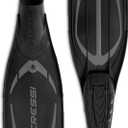 Cressi Adult Snorkeling Full Foot Pocket Fins Made with Advanced Technology - Pluma: Made in Italy