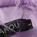 Women's Shaggy Faux Fur Outwear Coat Jacket Long Sleeve Warm Winter (Large, Light Purple)