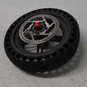 ELKATECH | Gotrax Wheel replacement and Xiaomi M365 electric Scooter | Solid Tire with hub and Brake-Disc | Honeycomb Wheel Compatible Mijia1s gotrax gxl V2/gotrax XR and 8,5 inch