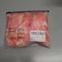 Women's Y2k Floral Print Halter Dress Tie Backless Asymmetrical Ruffle Summer Mini Dresses (Red, S)