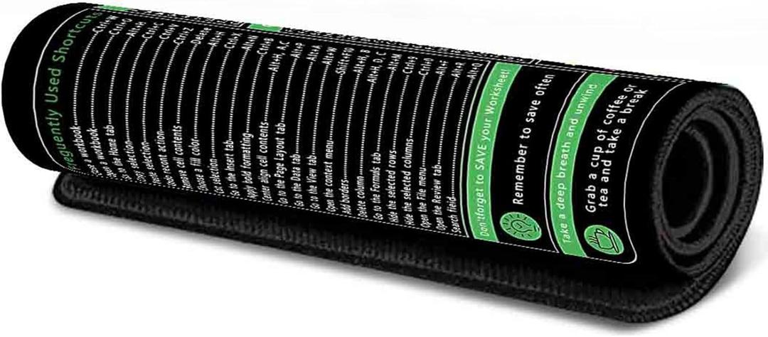 Word Shortcut Keyboards Pad Offering Comfortable Workspaces for Office Tasks and Gaming