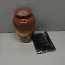 Vintage Airplane Cremation Urn, Adult Memorial Urn with Velvet Bag, Decorative Aviation Design