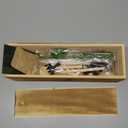 5 Pack Bonsai Tree Kit - 5 Seeds Growing Plant Bonsai Tree Live Kit for Beginners, Easy to Grow Complete Indoor Garden Starter Kits with Wooden Box & Tools, Christmas Gifts for Men Women Plant Lover