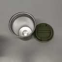 YINBAOGE Insulated Travel Coffee Mug, Spill & Leak Proof, Portable To Go Camping Stainless Steel Coffee Tumbler, Reusable Thermal Coffee Cup with Lid for Hot & Cold Drinks (2nd-Green, 12 OZ)