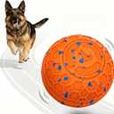 Fsitego Interactive Dog Ball Toys, Durable E-TPU Material & IP65 Waterproof, Automatic Moving Bouncing, Rotating Smart Dog Toy for Small, Medium, Large to Keep Them Busy