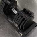 CAP Barbell 55lb Single Adjustable Dumbbell with Full Rotation Chrome Handle