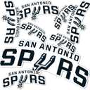 2 x Desert Cactus San Antonio Spurs NBA Officially Licensed Sticker Vinyl Decal Laptop Water Bottle Car Scrapbook (Type 3 Global)