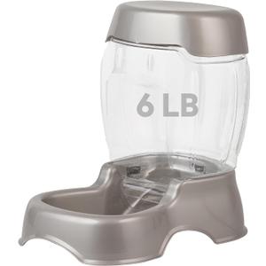 Petmate Pet Cafe Feeder Dog and Cat Feeder Pearlescent Colors 3 Sizes, Made in USA (6 Lb)