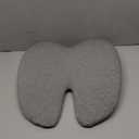 Nordic Comforts Seat & Lumbar Cushion, Happicartus Seat Cushion, Nordicscomforts Orthopedic Lumbar Cushion with Detachable Pillowcase for Office  Hip & Sciatic Comforts, Long-Lasting (White)