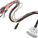 Astibym 3 LED Lights Boot Bench Cable DB25 Bench Pinout Cable for SM2 PRO J2534 VCI Read Write, Other Repair Tools